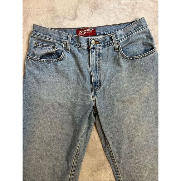 arizona Relaxed Bootcut Jeans Mens 34x29 - Picture 1 of 10